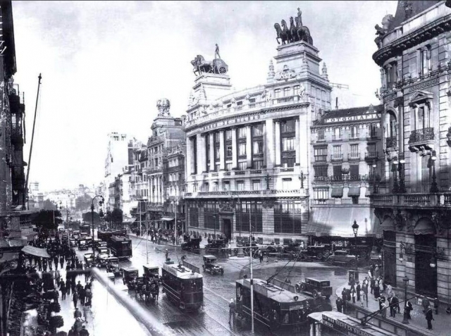 Madrid en blanco y negro